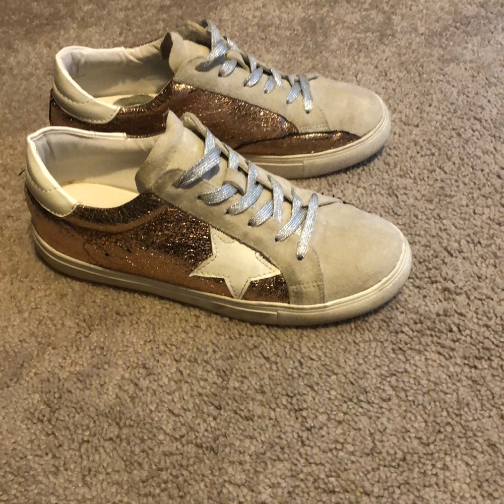 Rose Gold Nature Breeze Sneakers